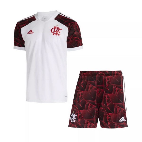 Camiseta Flamengo 2ª Niño 2021/22 Blanco